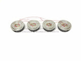 Cadillac CTS ATS DTS XLR STS SRX XTS Center Hub Cap OEM New 9595439 Silver 4pc