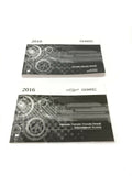 2016 GMC Terrain Denali Owners Manual Infotainment Navigation Booklet New OEM