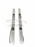 Chevrolet Illuminated Door Sill Plates Brushed Stainless Steel Front Set New OEM