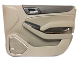 Front RH Passenger Side Door Panel Assembly GMC Yukon Cocoa Dune OEM