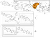 Buick Chevrolet Front CV Axle Shaft Mount Bracket New OEM 13228250