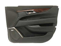Front RH Passenger Side Door Trim Panel Cadillac Escalade ESV Black / Suede