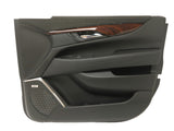 Front RH Passenger Side Door Trim Panel Cadillac Escalade ESV Black / Suede
