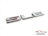 GMC SLE Emblem Badge Nameplate Chrome 3D New OEM 2pc