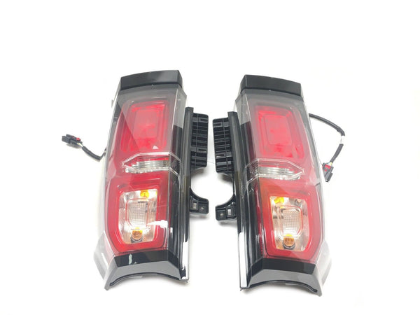 New 2015-2018 Chevrolet Tahoe Suburban Tail Light Lamp Brake Light Clear Set