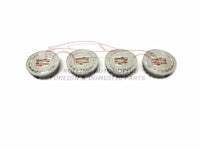 Cadillac CTS ATS DTS XLR STS SRX XTS Center Hub Cap OEM New 9595439 Silver 4pc
