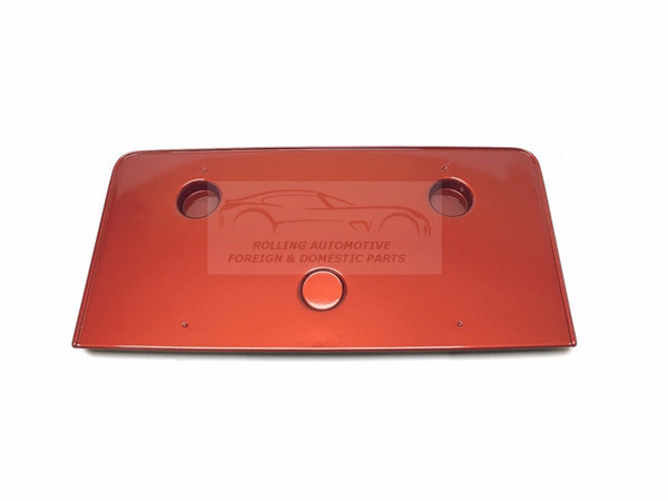 Chevrolet Corvette Front License Plate Frame Holder Bracket Orange New OEM
