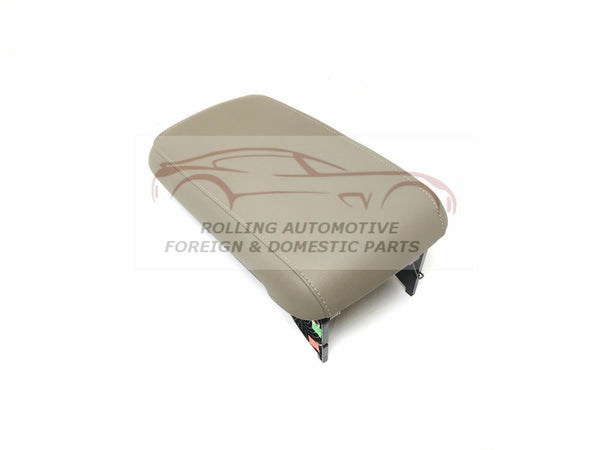 Canyon Colorado Center Floor Console Leather Armrest Lid Dune Tan Color New OEM