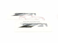 Chevrolet Silverado GMC Sierra Z71 Fender Emblem Badge Chrome 3D 2pc New OEM