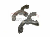 283 327 350 5.7L Chevrolet GMC Ram Horn Center Dump Exhaust Manifold New Set
