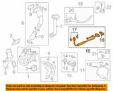 Genuine Cadillac XTS Turbocharger Turbo Water Feed Line Pipe Tube New OEM