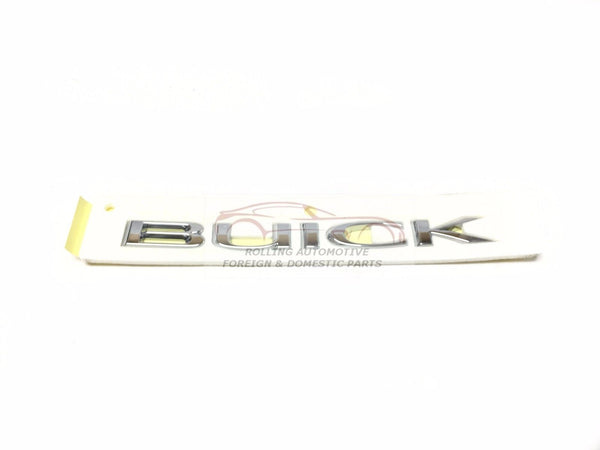 Buick Nameplate Logo Emblem Badge Chrome New OEM