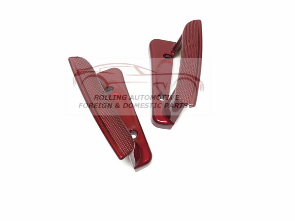 Corvette Exterior Outside Door Handles Crystal Red New OEM 19166217 Set Pair