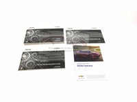 2016 Chevrolet Camaro Owners Manual Booklet New OEM