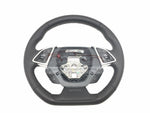 2016 Chevrolet Camaro Heated Leather Steering Wheel Gray Stitch New OEM