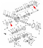 Colorado Canyon Hummer H3 Front Drive Axle Shaft Seal 2pc New OEM