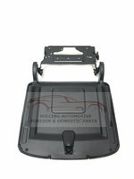 Tahoe Suburban Yukon Denali Black Leather Center Console Armrest Lid New OEM