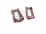 Corvette Exterior Outside Door Handles Crystal Red New OEM 19166217 Set Pair