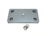 GMC Yukon Front License Plate Mounting Bracket Holder Steel Gray New OEM