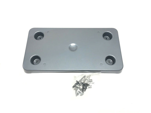 GMC Yukon Front License Plate Mounting Bracket Holder Steel Gray New OEM