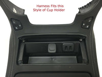 15-17 Chevrolet GMC Center Console Cup Holder USB Port 12V Receptacle Harness
