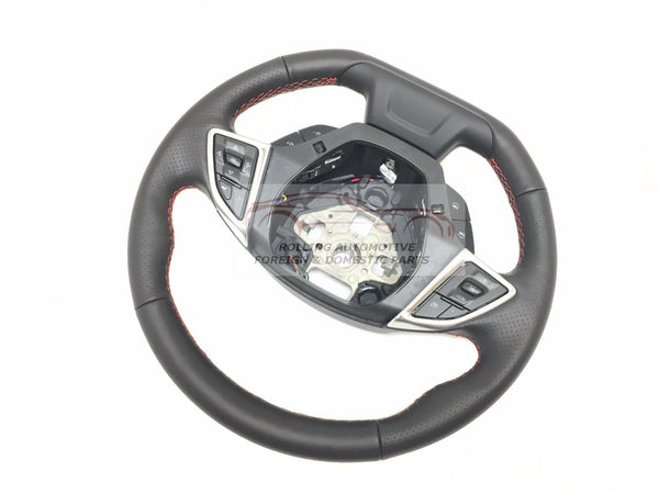 2016 Chevrolet Camaro Leather Heated Steering Wheel Red Stitch New OEM