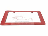 Chevrolet Corvette Rear License Plate Frame Holder Bracket Orange New 2010-2013