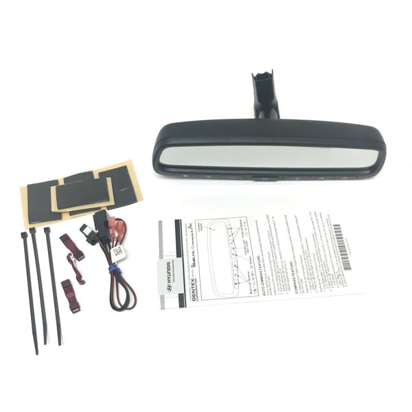 Hyundai Sonata Rear View Dimming Mirror w/ Compass & Homelink OEM 3Q062-ADU00