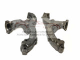 283 327 350 5.7L Chevrolet GMC Ram Horn Center Dump Exhaust Manifold New Set