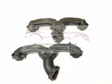 283 327 350 5.7L Chevrolet GMC Ram Horn Center Dump Exhaust Manifold New Set