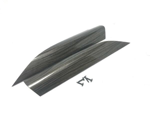 GM Center Console Wood Trim Applique Slate Rosewell w/ Screws New OEM