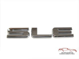 GMC SLE Emblem Badge Nameplate Chrome 3D New OEM