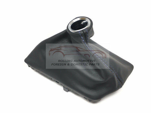 Chevrolet C7 Corvette 7 Speed Shifter Boot Leather w/ Blue Stitching New OEM