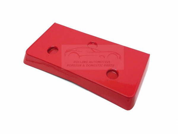 Chevrolet Corvette Front License Plate Frame Holder Bracket Red New OEM