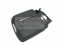 Tahoe Suburban Yukon Denali Black Leather Center Console Armrest Lid New OEM