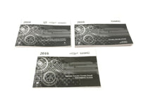 2016 GMC Terrain Denali Owners Manual Infotainment Navigation Booklet Canada