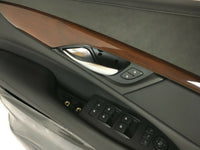 Front LH Driver Side Door Trim Panel Cadillac Escalade Black / Suede w/ Switches