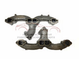 283 327 350 5.7L Chevrolet GMC Ram Horn Center Dump Exhaust Manifold New Set