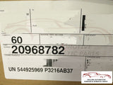 Hood Latch Release Cable w/ Handle OEM 20968782 New 15897378