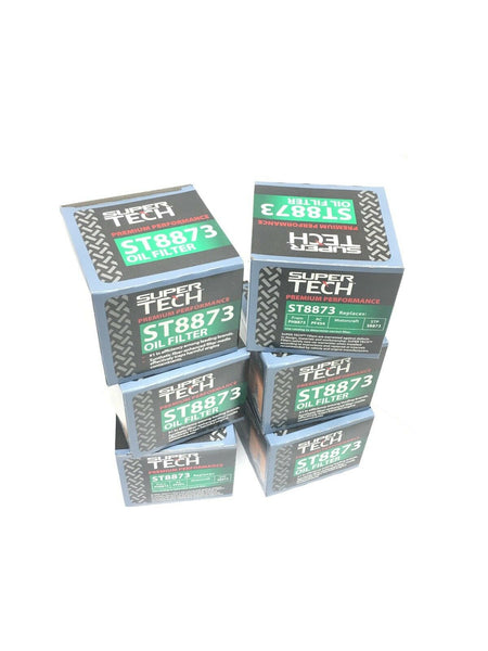 Oil Filter ST8873 Supertech fits PH8873 PF454 S8873 New 6pc Rolling Automotive Parts
