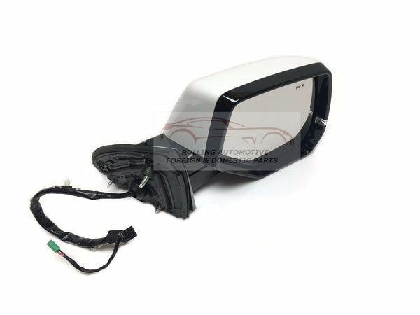 Cadillac Escalade Mirror Passenger Side w/ 360 Camera Power Fold White New OEM