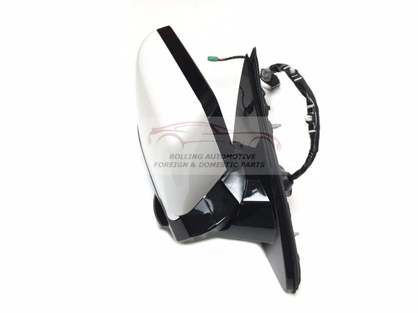 Cadillac Escalade Mirror Passenger Side w/ 360 Camera Power Fold White New OEM