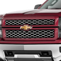 2014 2015 Chevrolet Silverado 1500 Grille Ruby Metallic w/ Chrome Mesh OEM