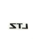 Chevrolet Silverado Tahoe Suburban LTZ Emblem Badge 3D Chrome 2pc New OEM