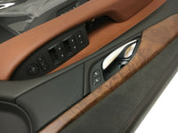 Front LH Driver Side Door Trim Panel Cadillac Escalade Black Suede Kona Leather